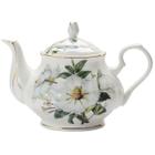 A cafeteira europeia Bone China Office Kettle Afternoon Tea Pot Kung Fu Tea Set Household Large Capacity Ceramic Filter Teapot Bules