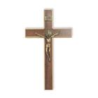 A Cruz De Madeira Crucifixo São Bento Para Parede 31cm