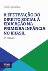 A Efetivação do Direitos Social à Educação na Primeira Infância no Brasil