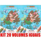 A Pequena Sereia Livro Para Pintar Kit 20 Vols Lembrancinha