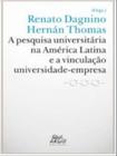 A pesquisa universitária na américa latina