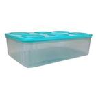 A Tupperware Tupperfresh Retangular 1,6 Litro Verde Mint,