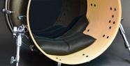 Abafador de Bumbo Pearl BDM-F Grande Bass Drum Muffler Full Size Compatível com diversas medidas