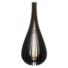 Abajur De Chão Para Sala Decoração Grande Preto 70 Cm Luxo / 1 GOTA 75 PRETO - Dac Store