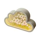 Abajur de Mesa LED Tulipa DIY - Decoração de Quarto com Nuvens e Espelho