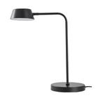 Abajur de Mesa Nordecor Zavi 2550 Led Preto Bivolt