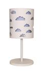 Abajur Infantil Nuvens Duplo Com Recortes