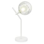 Abajur Luminária De Mesa Aro Jabuticaba Globo Harmony Branco