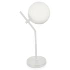 Abajur Luminária De Mesa Aro Jabuticaba Globo Orby Branco