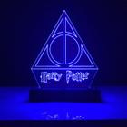 Abajur Luminária Harry Potter Relíquias da Morte LED