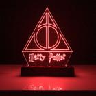 Abajur Luminária Harry Potter Relíquias da Morte LED