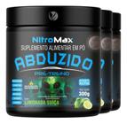 Abduzido Pré-Treino 300G Limonada Suíça Kit 3 Potes