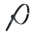 Abracadeira 39Cm Preto Nylon 100 Pecas Larg 4,7 Mm X Espes 1,2 Mm Uso Geral