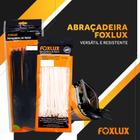 Abraçadeira de Nylon Branca 7mm x 37cm Kit 50 Unidades - FOXLUX