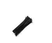 ABRAÇADEIRA NYLON - 200x4,8mm - (PCT 100 pçs) - PRETO - (T50R)