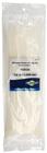 Abracadeira Nylon 3.6mm x 300mm Branca com 100 unidades