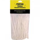 Abracadeira Nylon Fertak 2,5X150 Branco C/100