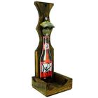 Abridor De Garrafa Com Suporte Rústico - Cerveja Duff Beer - Retrofenna Decor