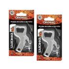 Abridor De Garrafa E Lata Inox 9Cm Multiuso Kit X2 - Icn