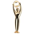 Abridor de Garrafas Banhado Ouro 24kl Dourado Gym Bugatti