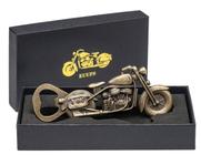 Abridor de garrafas EUUPS Vintage Motorcycle Bronze Zinc Alloy