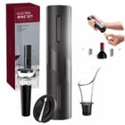 Abridor De Vinho Automático Bateria Portátil Grande Pequeno Black