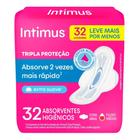 Abs Intimus Suave Tripla Proteção 32 un Com Abas - Kimberly - Kimberly Clark