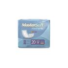 Absorvente Adulto Unissex MasterSoft com 20 unidades