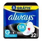 Absorvente Always Noites Tranquilas Seca Com Abas 32 Un.