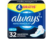 Absorvente Always Noites Tranquilas Seca