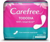 Absorvente carefree protetor diario todo dia sem fragrância c/15