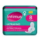 Absorvente Feminino Intimus Gel Antibacteriano com Abas Ultrafino com 8 Unidades