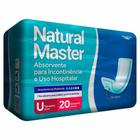 Absorvente incontinência natural master 20 un.