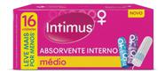 Absorvente Interno Medio 16 Unidades Intimus