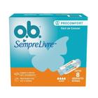 Absorvente Interno O.B. Sempre Livre ProComfort Super 8 Unidades - OB SEMPRE LIVRE