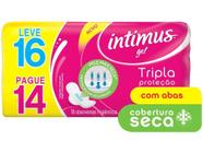 Absorvente Intimus com Abas 16 Unidades Gel - Tripla Proteção