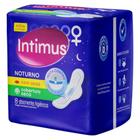 Absorvente Intimus Gel Noturno Longo Cobertura Seca com Abas 8 Unidades