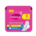 Absorvente Intimus Tripla Protecao Cobertura Suave Com Abas 8Unidades