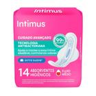 Absorvente Intimus Ultrafino Antibacteriana com Abas 14 Unidades