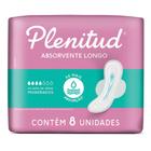 Absorvente Longo Plenitud Femme Normal com Abas 8 unidades
