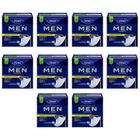 absorvente masculino tena men desfrute de suas atividades diárias combo 10x10 total 100 absorventes