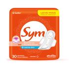 Absorvente Sym Seca Com Abas 30 Unidades