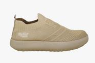 Ac357 - Tenis Ortopedico Flyfeet Nuvem Knit - 42/43 - Bege