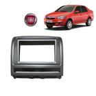 Acabamento 2 Din Fiat Siena Attractive 2012 Cor Prata