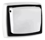 Acabamento Canopla Para Válvula Descarga Hydra Max Branca