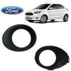 Acabamento Farol de Milha Ford Ka 2016 Preto Passageiro