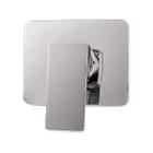 Acabamento Monocomando Base Deca Quadrado Cromado