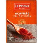 Açafrão Espanhol Em Estigma La Pastina 0,4g - Cerealista Express