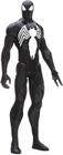 Ação do Homem-Aranha Vestido de Preto Titan Hero Series da Marvel - Figura de 12 Polegadas