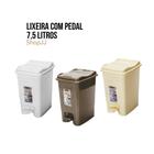 Acessório De Cozinha Cestinho De Lixo 7,5 Litros Com Pedal